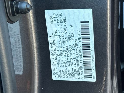 New 2026 Honda Odyssey Touring image 21