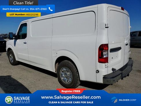 Used 2019 Nissan NV 3500 SL w/ Navigation Package image 3