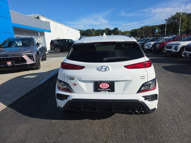Used 2022 Hyundai Kona N Line w/ Tech Package AWD/4WD image 3