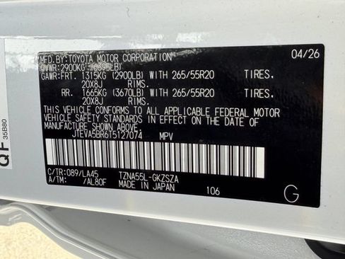 Used 2026 Toyota 4Runner Limited AWD/4WD image 29