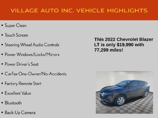 Used 2022 Chevrolet Blazer LT AWD/4WD image 7