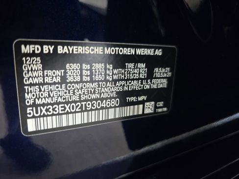 New 2026 BMW X6 xDrive40i w/ Executive Package image 22