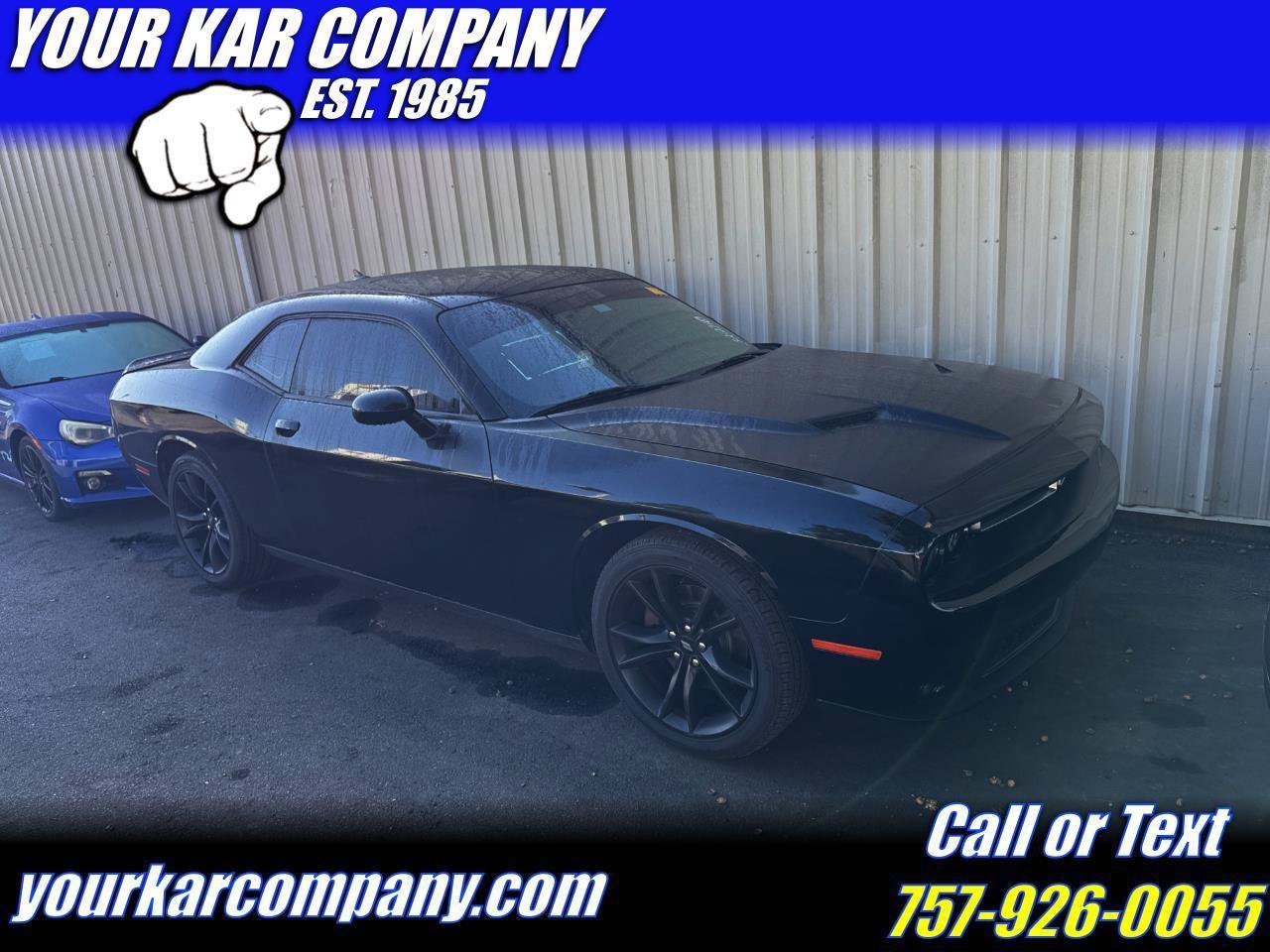 Used 2018 Dodge Challenger SXT Plus RWD image 1