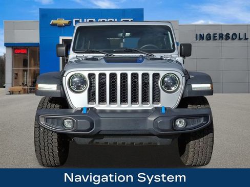 Used 2023 Jeep Wrangler Unlimited Rubicon 4xe w/ Cold Weather Group image 3