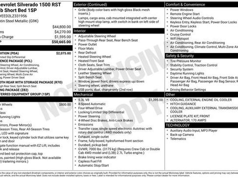 Used 2020 Chevrolet Silverado 1500 RST w/ Texas Edition AWD/4WD image 36