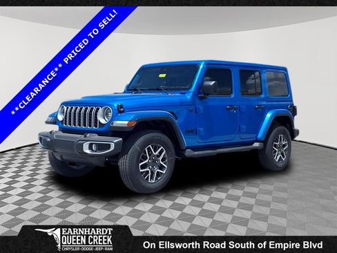 Certified 2025 Jeep Wrangler Unlimited Sahara AWD/4WD image 1