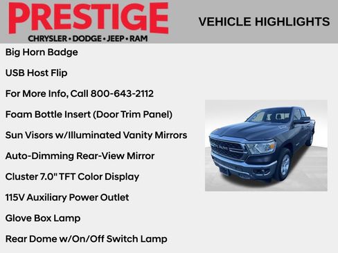 Used 2022 RAM 1500 Big Horn RWD image 6