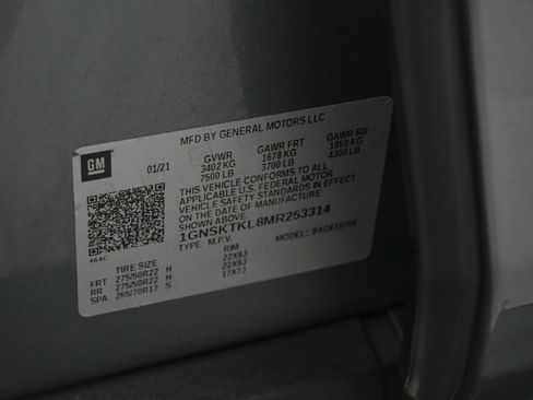 Used 2021 Chevrolet Tahoe High Country AWD/4WD image 36