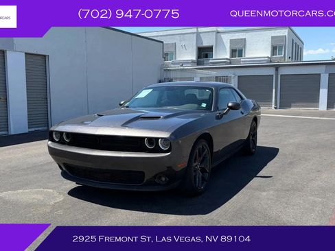 Used 2022 Dodge Challenger SXT w/ Blacktop Package RWD image 1