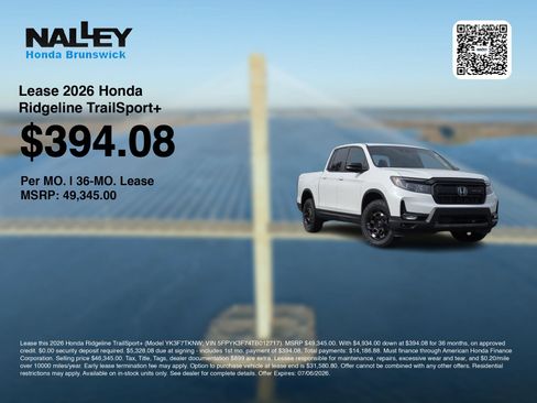 New 2026 Honda Ridgeline TrailSport image 3