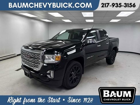 Certified 2022 GMC Canyon Denali w/ Denali Black Edition Package AWD/4WD image 1