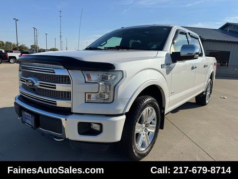 Used 2015 Ford F150 Platinum w/ Equipment Group 701A Luxury image 39
