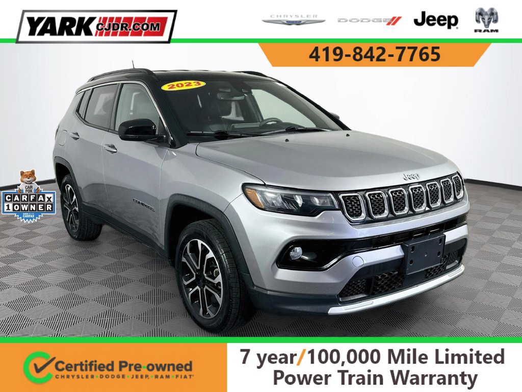 Certified 2023 Jeep Compass Limited AWD/4WD 360° Tour