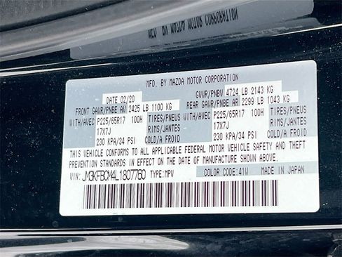 Used 2020 MAZDA CX-5 Touring image 35