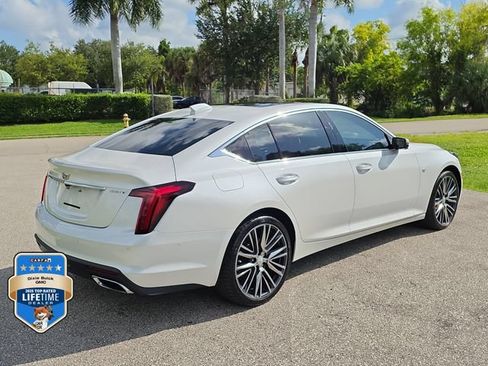 Certified 2025 Cadillac CT5 Premium Luxury w/ Sun And Sound Package RWD image 4