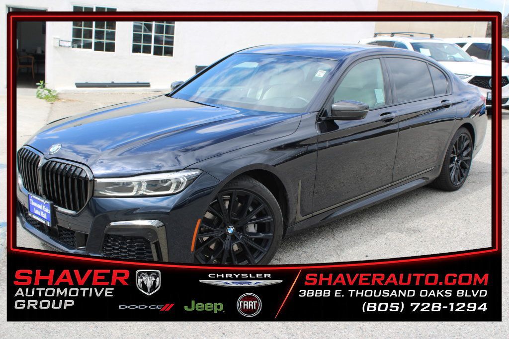 Used 2021 BMW 740i w/ M Sport Package RWD image 1