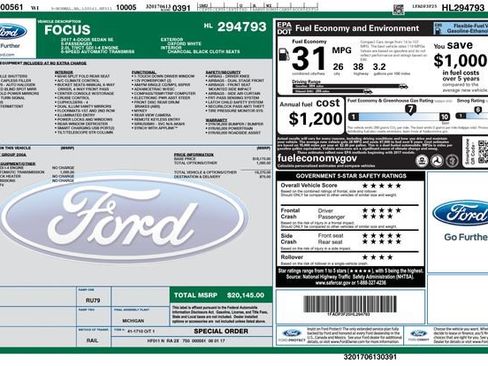 Used 2017 Ford Focus SE image 4