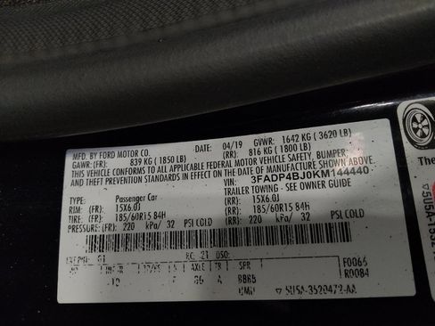 Used 2019 Ford Fiesta SE FWD image 33