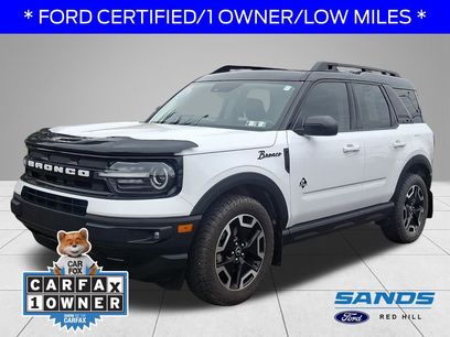 Certified 2022 Ford Bronco Sport Outer Banks