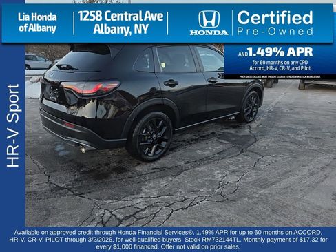 Certified 2024 Honda HR-V Sport image 7