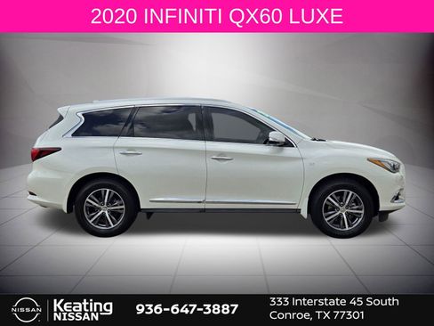 Used 2020 INFINITI QX60 Luxe w/ Essential Package image 2