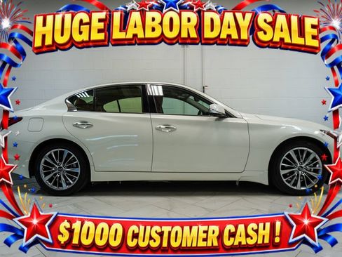 Used 2023 INFINITI Q50 Luxe w/ Cargo Package RWD image 36