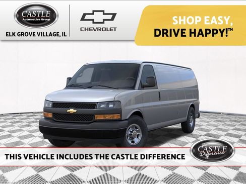 New 2026 Chevrolet Express 3500 Extended w/ Driver Convenience Package RWD image 1