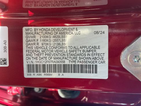 Used 2024 Honda Accord EX-L image 31