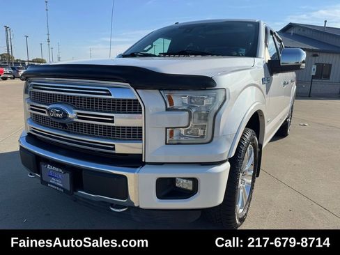 Used 2015 Ford F150 Platinum w/ Equipment Group 701A Luxury image 1