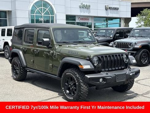 Used 2022 Jeep Wrangler Unlimited Sport AWD/4WD image 32
