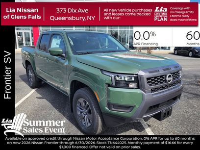 New 2026 Nissan Frontier SV w/ SV Convenience Package