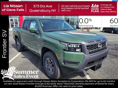 New 2026 Nissan Frontier SV w/ SV Convenience Package AWD/4WD image 1