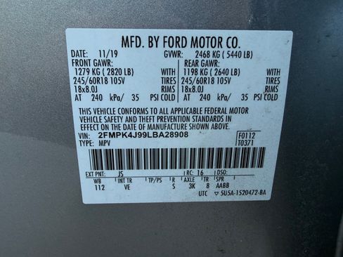 Used 2020 Ford Edge SEL AWD/4WD image 31
