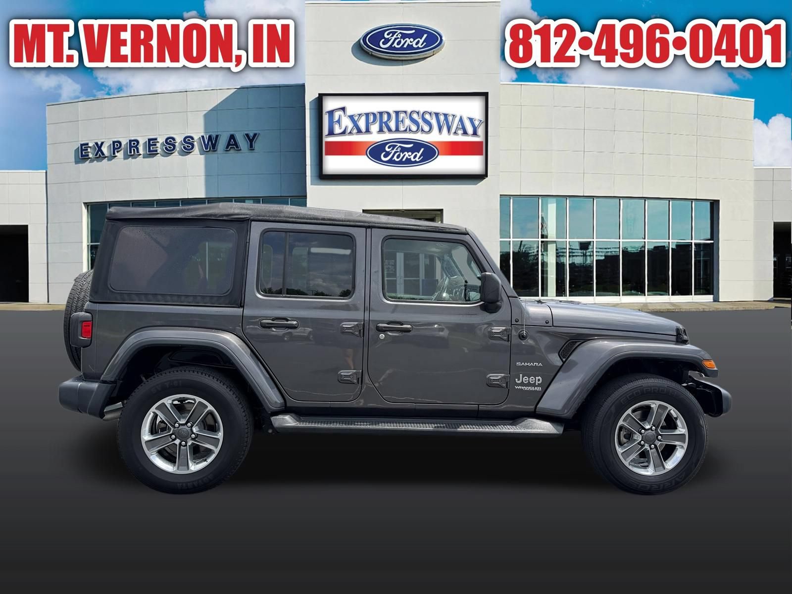 Used 2021 Jeep Wrangler Unlimited Sahara AWD/4WD image 5