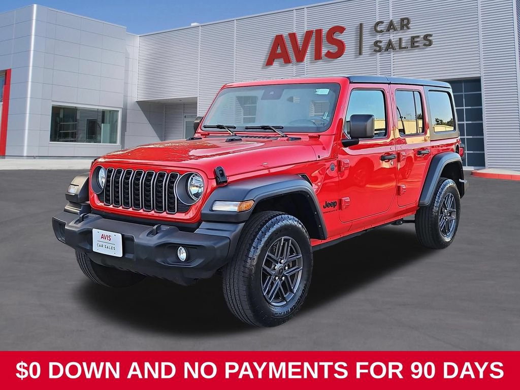 Used 2025 Jeep Wrangler Unlimited Sport AWD/4WD image 1