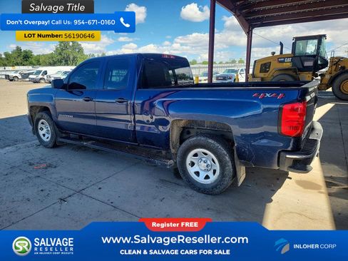 Used 2018 Chevrolet Silverado 1500 W/T w/ Trailering Package AWD/4WD image 3