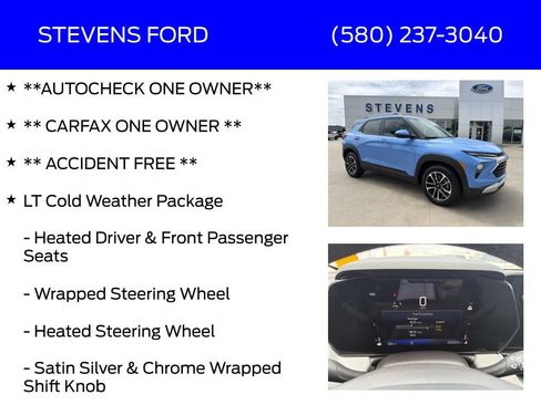 Used 2024 Chevrolet TrailBlazer LT w/ LT Cold Weather Package FWD image 6