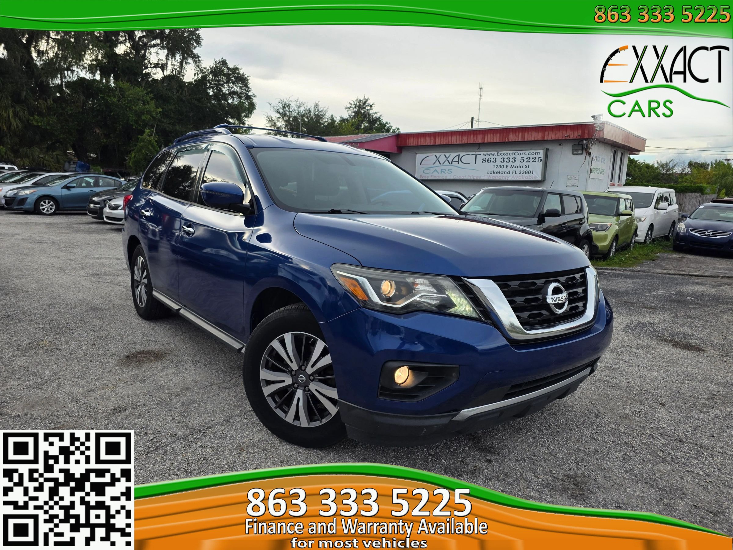 Used 2018 Nissan Pathfinder SV AWD/4WD image 1
