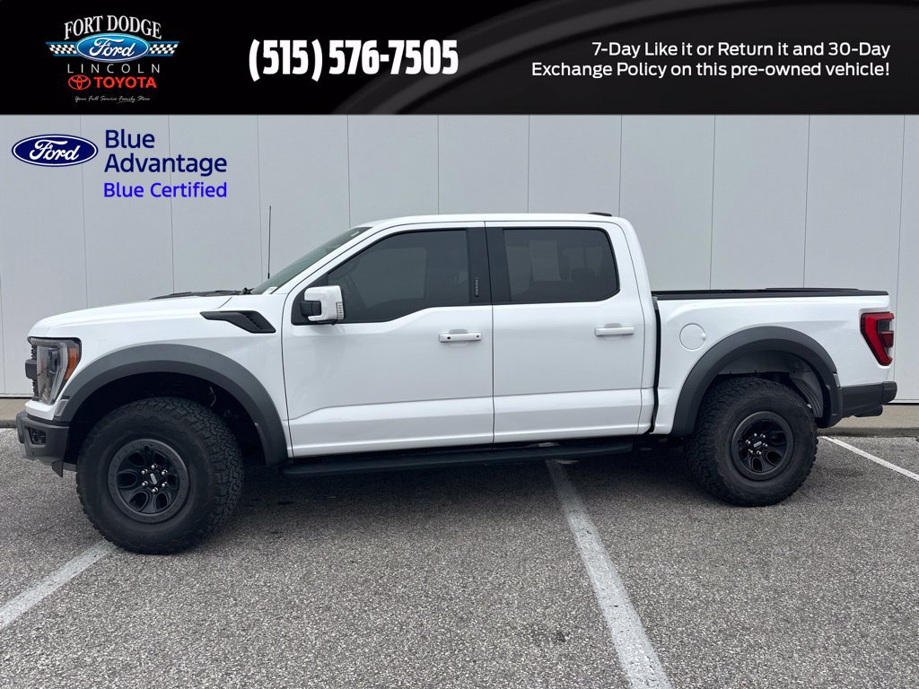 Certified 2022 Ford F150 Raptor w/ Equipment Group 801A High AWD/4WD image 1