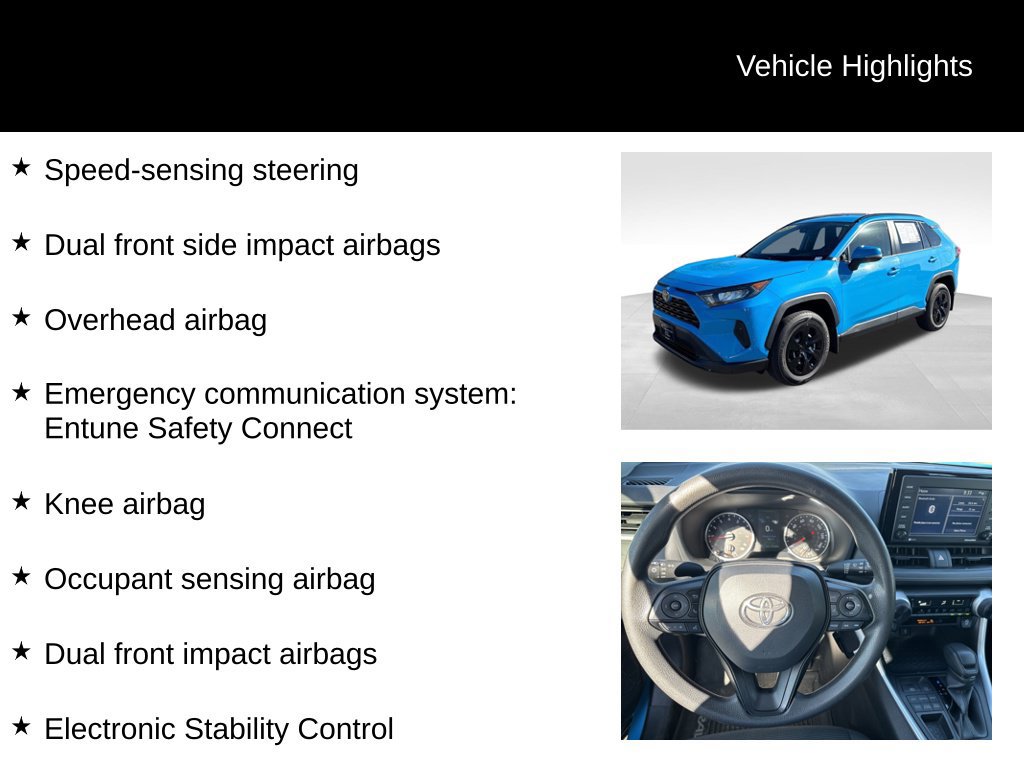 Used 2020 Toyota RAV4 LE w/ All Weather Liner Package AWD/4WD image 17