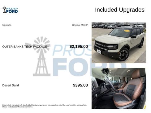 New 2025 Ford Bronco Sport Outer Banks w/ Outer Banks Tech Package+ image 3