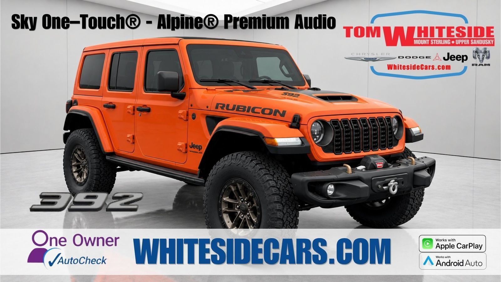Used 2025 Jeep Wrangler Unlimited Rubicon 392 AWD/4WD image 1
