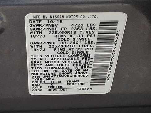 Used 2019 Nissan Rogue SV w/ Premium Package image 27