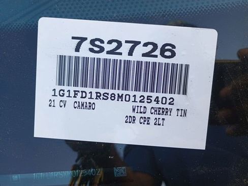 Used 2021 Chevrolet Camaro LT w/ RS Package RWD image 13
