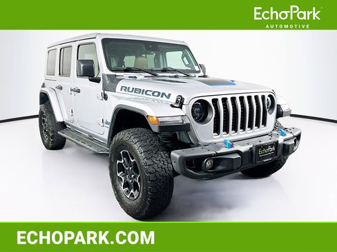 Used 2023 Jeep Wrangler Unlimited Rubicon 4xe w/ Steel Bumper Group AWD/4WD image 1