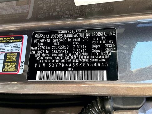 Used 2019 Kia Sorento SX image 17