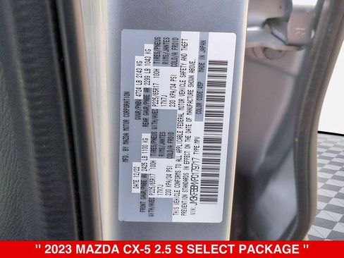 Used 2023 MAZDA CX-5 AWD 2.5 S w/ Select Package image 25