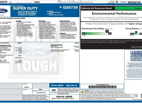 Used 2024 Ford F250 Lariat w/ FX4 Off-Road Package AWD/4WD image 21