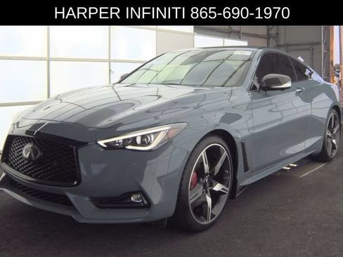 Used 2022 INFINITI Q60 Red Sport 400 w/ Carbon Fiber Package AWD/4WD image 1