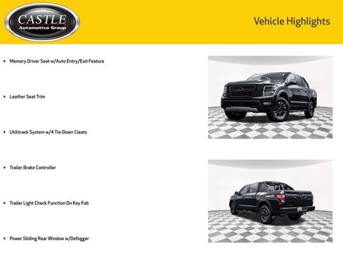Used 2023 Nissan Titan PRO-4X w/ Pro-4x Convenience Package AWD/4WD image 11